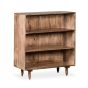 Oak Stain Scandi Mango 100cm Bookcase - In Stock