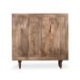 Oak Stain Scandi Mango 100cm Bookcase - In Stock