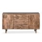 Oak Stain Scandi Mango 130cm Sideboard - In Stock