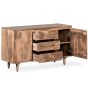 Oak Stain Scandi Mango 130cm Sideboard - In Stock