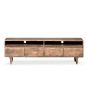 Oak Stain Scandi Mango 160cm TV Unit