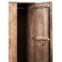 Oak Stain Scandi Mango 2 Drawer Wardrobe - In Stock