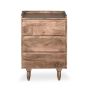 Oak Stain Scandi Mango 50cm Chest of Drawers - In Stock