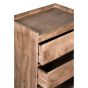 Oak Stain Scandi Mango 50cm Chest of Drawers - In Stock