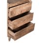 Oak Stain Scandi Mango 50cm Chest of Drawers - In Stock