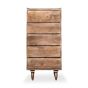Scandi Mango 5 Drawer Tall Boy