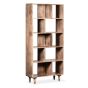 Oak Stain Scandi Mango 80cm Bookcase - In Stock