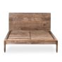 Oak Stain Scandi Mango Double Bed Frame