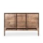 Oak Stain Scandi Mango Double Bed Frame