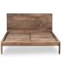 Oak Stain Scandi Mango King Size Bed