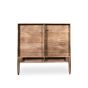 Oak Stain Scandi Mango Single Bed Frame