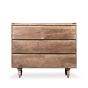 Oak Stain Scandi Mango 100cm 4 Drawer Chest