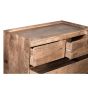 Oak Stain Scandi Mango 100cm 4 Drawer Chest