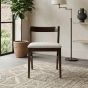 Oslo Cream Boucle Oak Dining Chair 