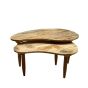 Scandi Mango Kidney Bean Coffee Table