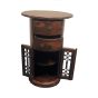 Jali Drum Cabinet