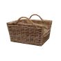 Rattan Rectangular Log Basket
