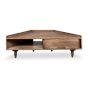 Oak Stain Scandi Mango 120cm Corner TV Unit - In Stock