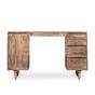 Oak Stain Scandi Mango 126cm Desk