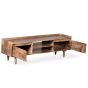 Oak Stain Scandi Mango 145cm Tv Unit