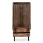 Oak Stain Scandi Mango 2 Drawer Wardrobe