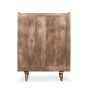 Oak Stain Scandi Mango 78cm Shoe Cupboard