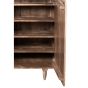 Oak Stain Scandi Mango 78cm Shoe Cupboard
