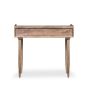 Oak Stain Scandi Mango 90cm 2 Drawer Console Table