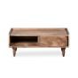 Oak Stain Scandi Mango 90cm Sliding TV Unit - In Stock