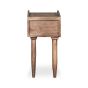 Oak Stain Scandi Mango Lamp Table