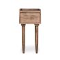 Oak Stain Scandi Mango Lamp Table