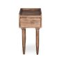 Oak Stain Scandi Mango Lamp Table