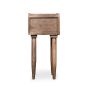 Oak Stain Scandi Mango Lamp Table