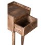 Oak Stain Scandi Mango Lamp Table