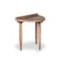 Oak Stain Scandi Mango Sofa End Table