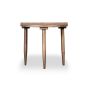 Oak Stain Scandi Mango Sofa End Table