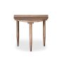 Oak Stain Scandi Mango Sofa End Table