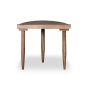 Oak Stain Scandi Mango Sofa End Table