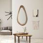 Scandi Mango 50cm Curved Mirror - In Stock