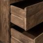 Oak Stain Scandi Mango 100cm 4 Drawer Chest