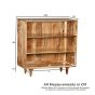 Ex Display Scandi Mango 100cm Bookcase - One Available