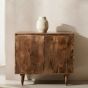 Oak Stain Scandi Mango 85cm Sideboard - In Stock