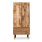 Scandi Mango 2 Drawer Wardrobe
