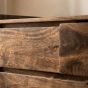 Oak Stain Scandi Mango 100cm 4 Drawer Chest