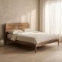 Oak Stain Scandi Solid Wood Bed