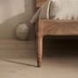 Oak Stain Scandi Solid Wood Bed