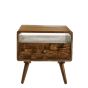Geo Mango Side Table