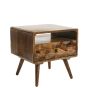 Geo Mango Side Table
