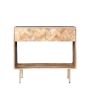 Block Light Mango Console Table