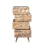 Geo Light Mango Chest of Drawers Large
